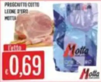 Prescinutto cotto Leone d'Oro Motta