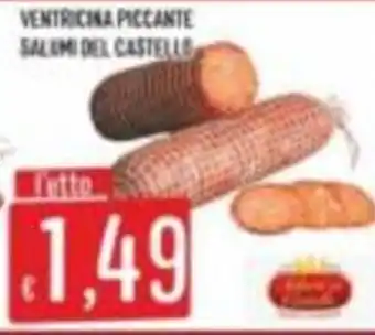 Ventricina piccante Salumi del Castello