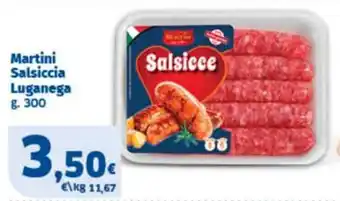 Martini Salsiccia Luganega