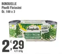 Conté Supermercati Bonduelle Piselli Finissimi offerta