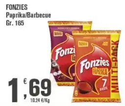 Conté Supermercati Fonzies Paprika/Barbecue offerta