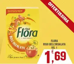 Conté Supermercati Flora riso bell'insalata offerta