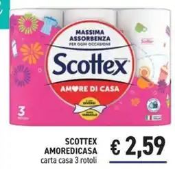 Determarket Scottex carta casa offerta