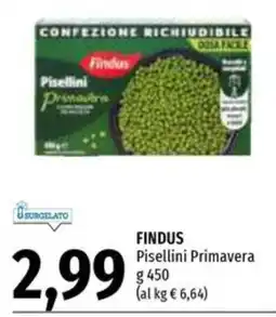 Emi Supermercati Findus Pisellini Primavera offerta