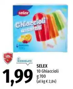 Emi Supermercati Selex Ghiaccioli assortiti offerta