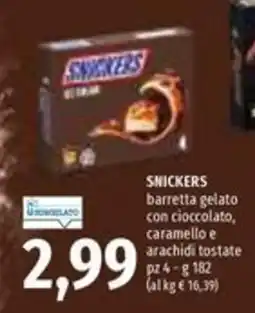Emi Supermercati Snickers barretta gelato offerta