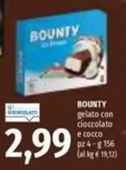 Emi Supermercati Bounty gelato con cioccolato e cocco offerta