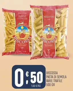 Gruppo Pascar Riscossa pasta di semola varie trafile offerta