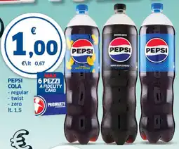 Sigma Pepsi Cola offerta