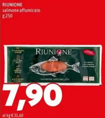 Riunione salmone affumicato