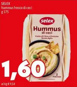 MEGA Selex Hummus di ceci offerta