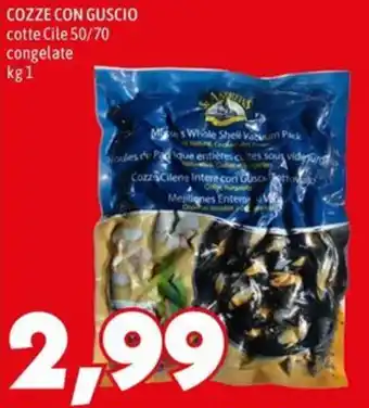 Cozze con guscio