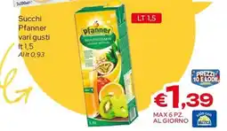 MAX Supermercati Succhi Pfanner multivitamin offerta