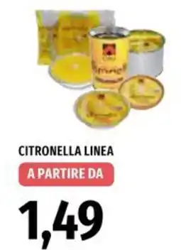 Emi Supermercati Citronella Linea offerta