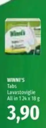 Emi Supermercati Winni's Tabs Lavastoviglie offerta