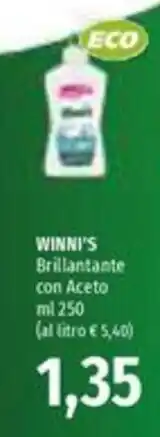 Emi Supermercati Winni's Brillantante con Aceto offerta