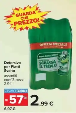 Carrefour Iper Detersivo per Piatti Svelto offerta