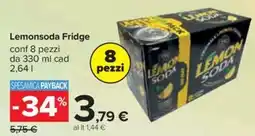 Carrefour Iper Lemonsoda Fridge offerta