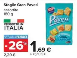 Carrefour Iper Sfoglie Gran Pavesi offerta
