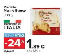 Carrefour Iper Piadelle Mulino Bianco offerta