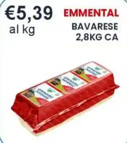 Caramico Emmentale bavarese offerta