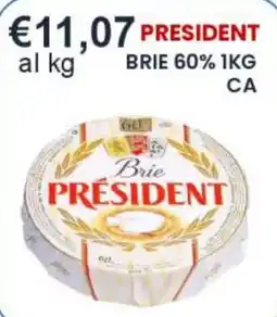 Caramico Brie President offerta