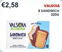 Caramico Valsolia sandwich bianco e cacao offerta