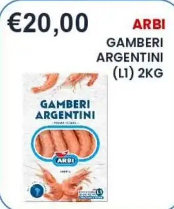 Gamberi argentini Arbi