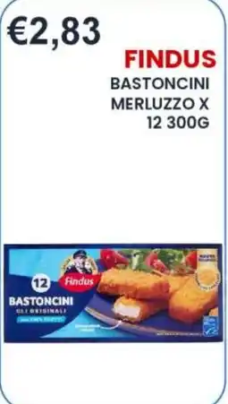 Caramico Findus Bastoncini Merluzzo offerta