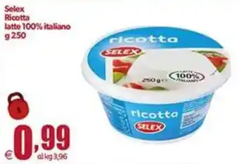 Elite Ricotta Selex offerta