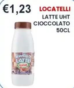 Caramico Latte UHT cioccolato Locatelli offerta