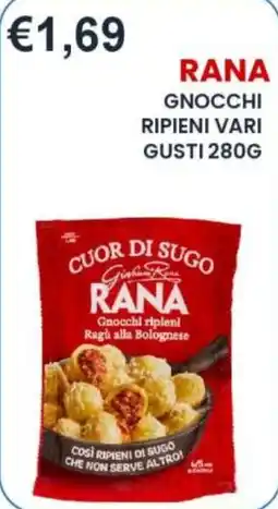 Caramico Cuor di Sugo Gnocchi ripieni Rana offerta