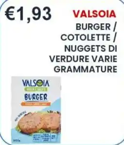 Caramico Valsòia burger offerta