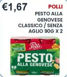 Caramico Pesto alla genovese classico senza aglio offerta