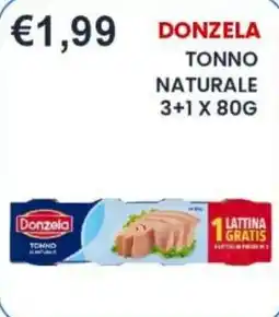 Caramico Donzela tonno naturale offerta