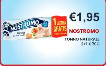 Caramico Nostromo tonno al naturale offerta