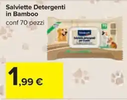 Carrefour Iper Salviette Detergenti in Bamboo offerta