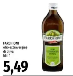 Emi Supermercati Farchioni olio extravergine di oliva offerta