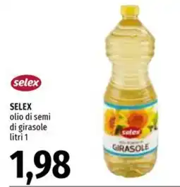 Emi Supermercati Selex olio di semi di girasole offerta