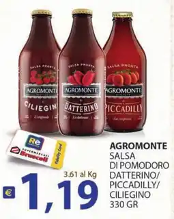Supermercati Bruscoli Agromonte salsa di pomodoro offerta