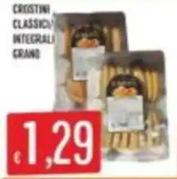 Mercadò Crostini classici integrali grano offerta