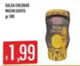 Mercadò Salsa cheddar mucho gusto offerta
