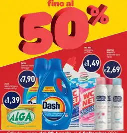 Determarket Dash detersivo liquido offerta