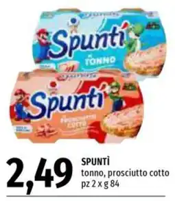 Emi Supermercati Spunti tonno, prosciutto cotto offerta