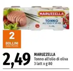Emi Supermercati Maruzzella Tonno all'olio di oliva offerta