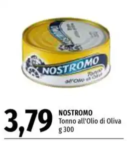 Emi Supermercati Nostromo Tonno all'Olio di Oliva offerta