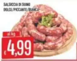 Mercadò Salsiccia di suino dolce/piccante/bianca offerta