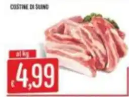 Mercadò Costine di suino offerta