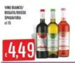 Mercadò Vino bianco/ rosato/rosso Spadafora offerta