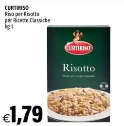 Hurrà Curtiriso riso per risotto per ricette classiche offerta